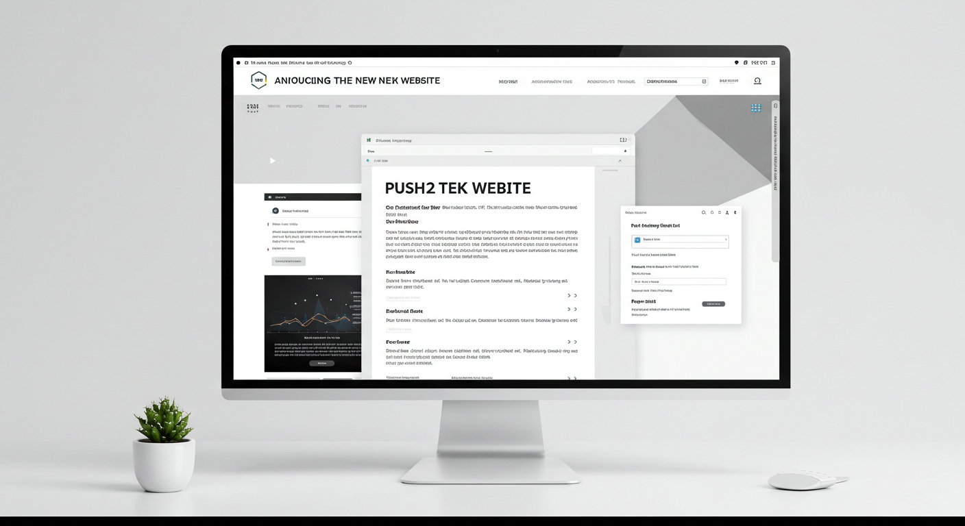 Announcing the New Push2Tek Website!